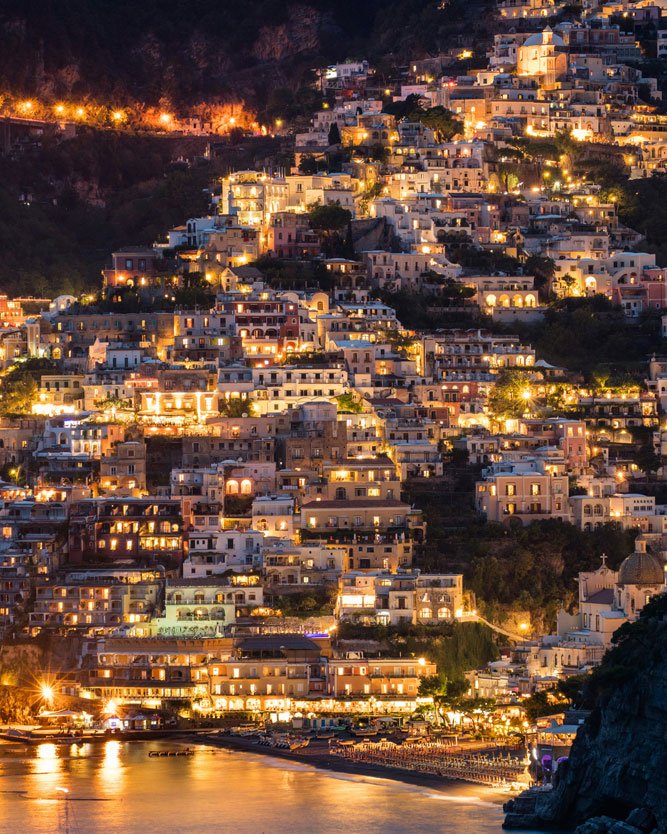 Positano di notte