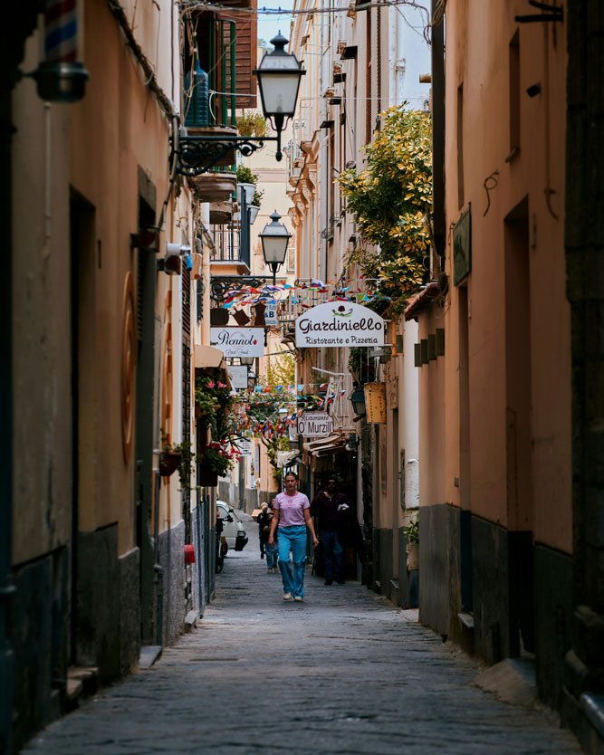 Stradina tipica di Sorrento