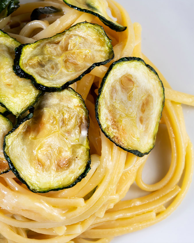 linguine nerano piatto